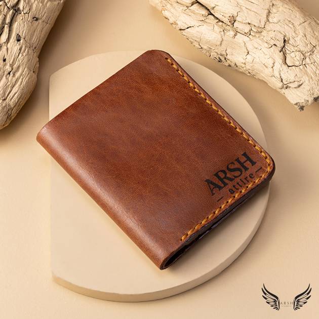 Classic Brown Leather Wallet