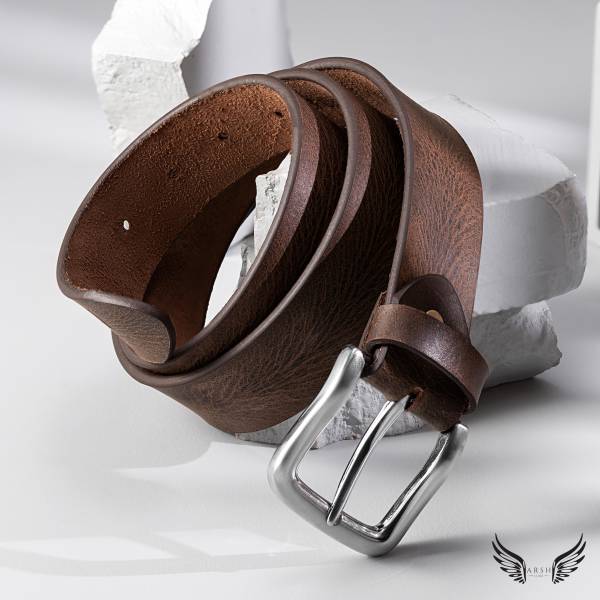 Classic Brown Leather Belt