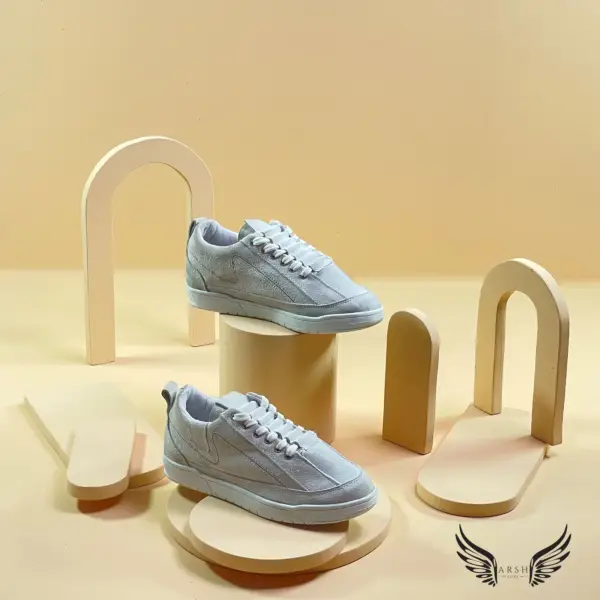 White Leather Sneakers – Minimalist Style with All-Day Comfort - Image 2