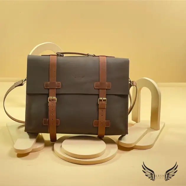 Leather Laptop Bag-arshluxe