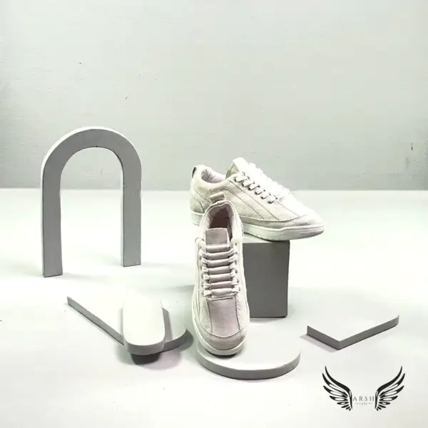 White Leather Sneakers – Minimalist Style with All-Day Comfort - Image 7