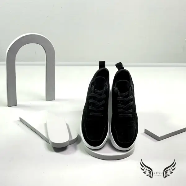 Black Leather Sneakers – Sleek & Comfortable for Everyday Wear - Image 7